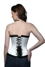 Pure Elegance: Fashionable White Corset - Image 3