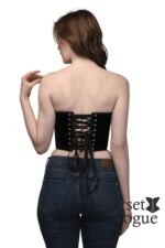 Chic Black Corset Top - Image 4
