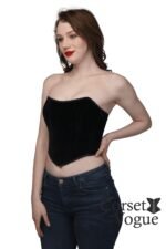 Chic Black Corset Top - Image 3