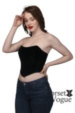 Chic Black Corset Top - Image 2