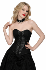 Gothic Black Waist-Reducing Corset
