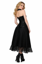 Gothic Black Waist-Reducing Corset