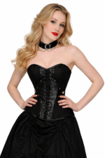 Gothic Black Waist-Reducing Corset