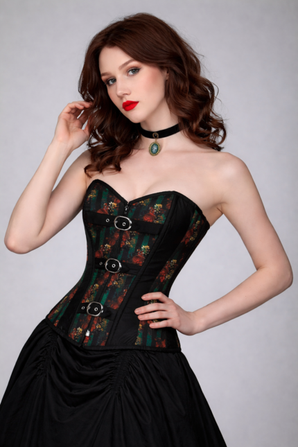 Gothic Printed OverBust Corset