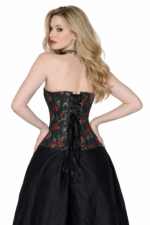 Gothic Printed Waist Trainer Corset