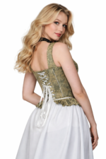 Regal Victorian: Printed Overbust stays