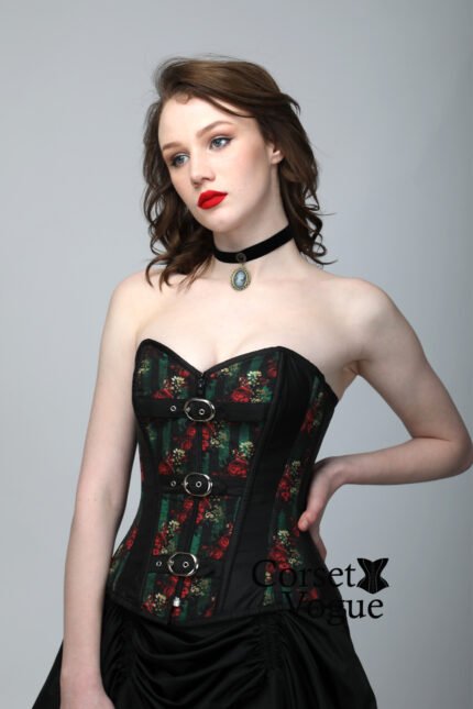 Gothic Printed OverBust Corset