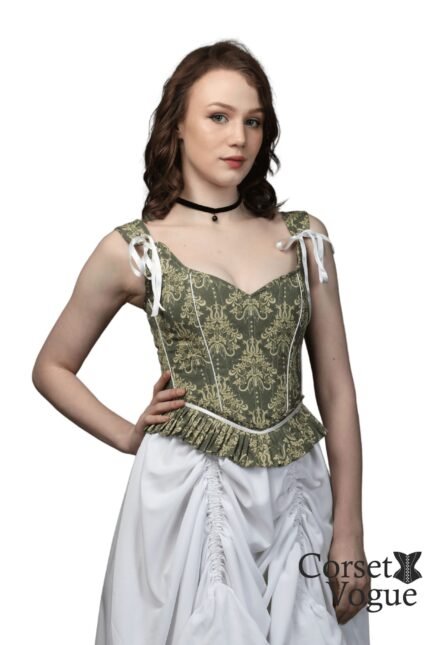 Printed Overbust Corset