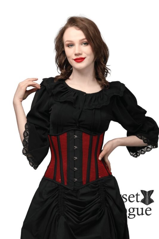Red Underbust Corset