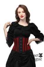 Red Underbust Corset