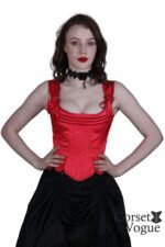 Red Over Bust Corset
