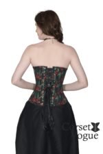 Gothic Printed Waist Trainer Corset - Image 2