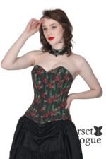 Gothic Printed Waist Trainer Corset - Image 3