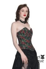 Gothic Printed Waist Trainer Corset - Image 4