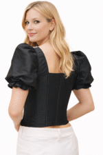 Black Women's Corset Top - Image 3