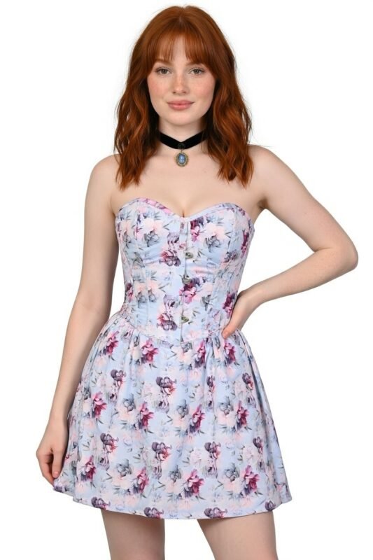 Julina Floral Corset Dress