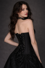 Printed Gothic Over Bust Corset