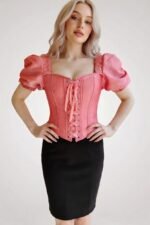 Pink Women’s Corset Top