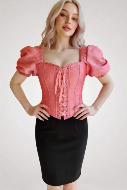 Pink Women’s Corset Top