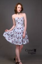 Julina Floral Corset Dress - Image 4