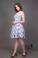 Julina Floral Corset Dress - Image 2