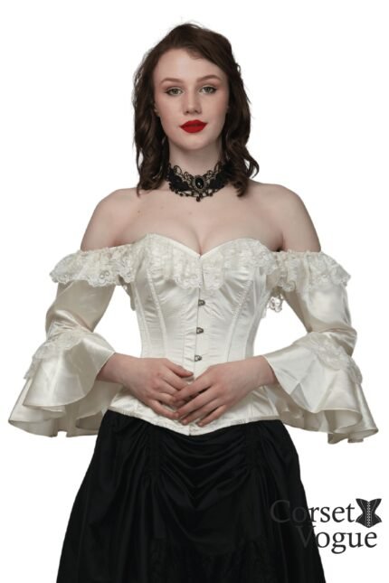 OverBust Corset with Sleeve