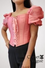 Pink Women's Corset Top - Image 2