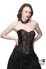 Printed Gothic Over Bust Corset - Image 3