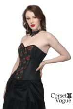 Printed Gothic Over Bust Corset - Image 2