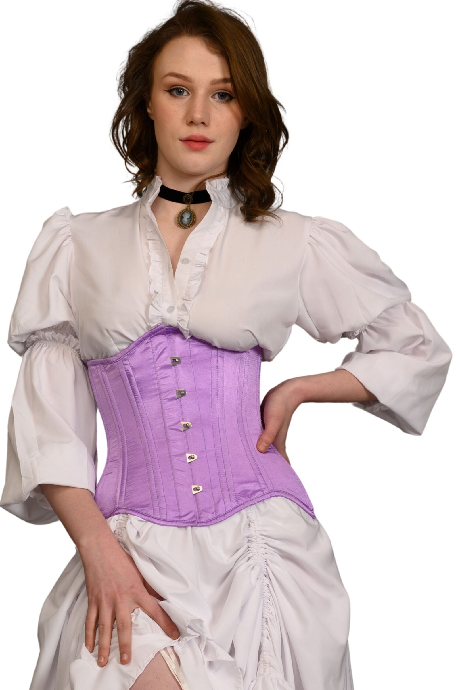 xr:d:DAFpnP8Zs6M:145,j:8239733334081222265,t:23072707 Lilac Curvy Waist Trainer Corset - Image 1