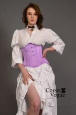 Lilac Curvy Waist Trainer Corset - Image 4