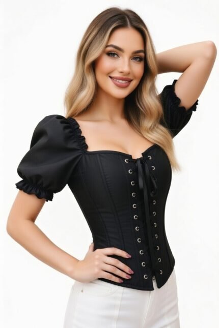 Black Women’s Corset Top