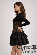 Rose Under Bust by Corset Vogue