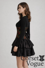Rose Under Bust by Corset Vogue