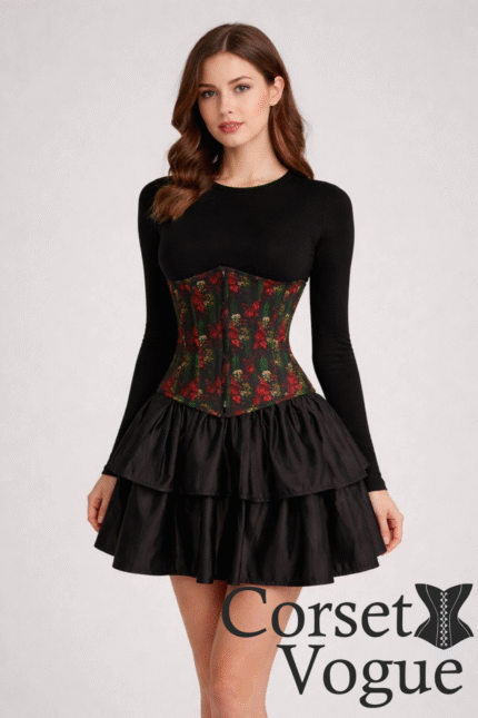 Rose Under Bust by Corset Vogue